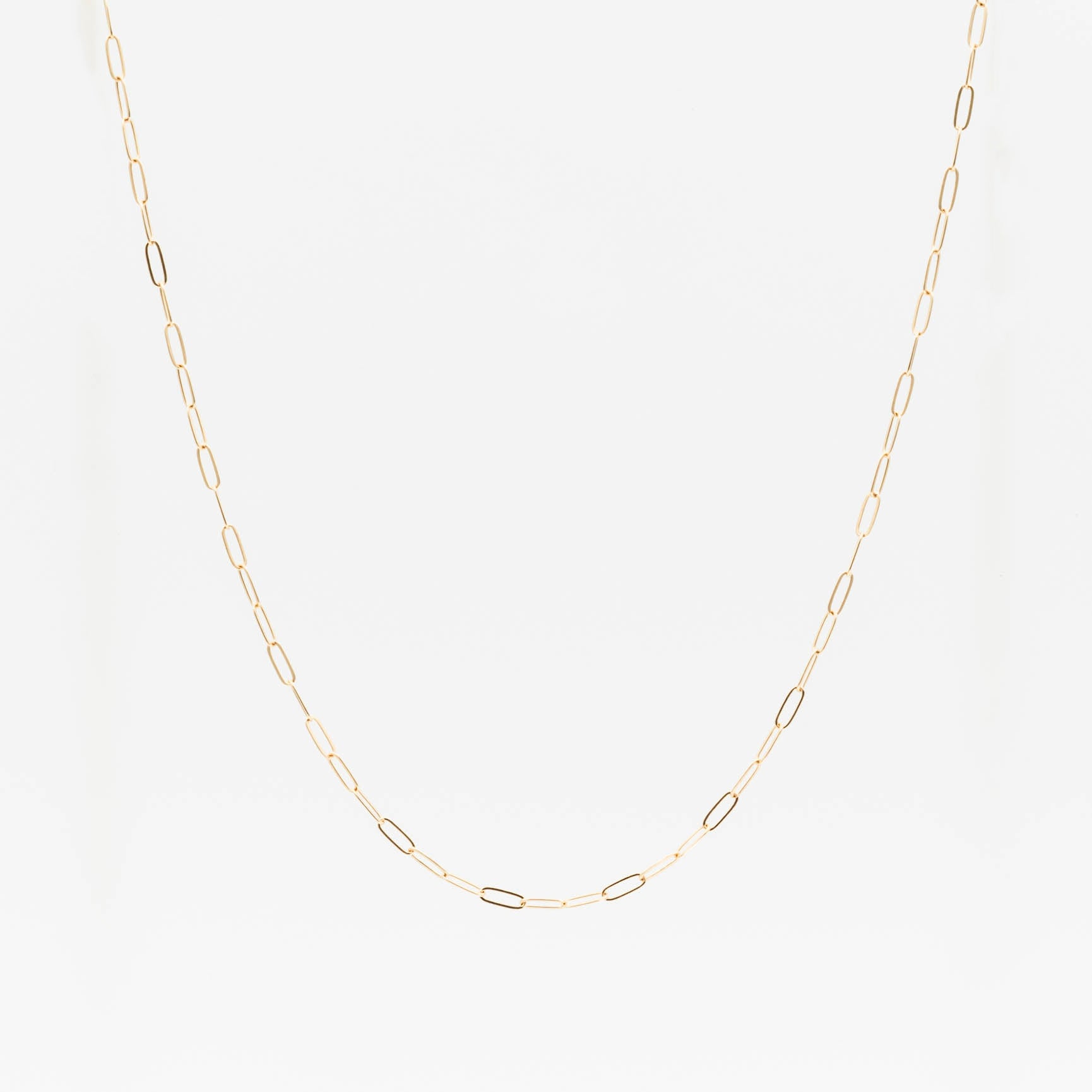 Paperclip Chain Necklace