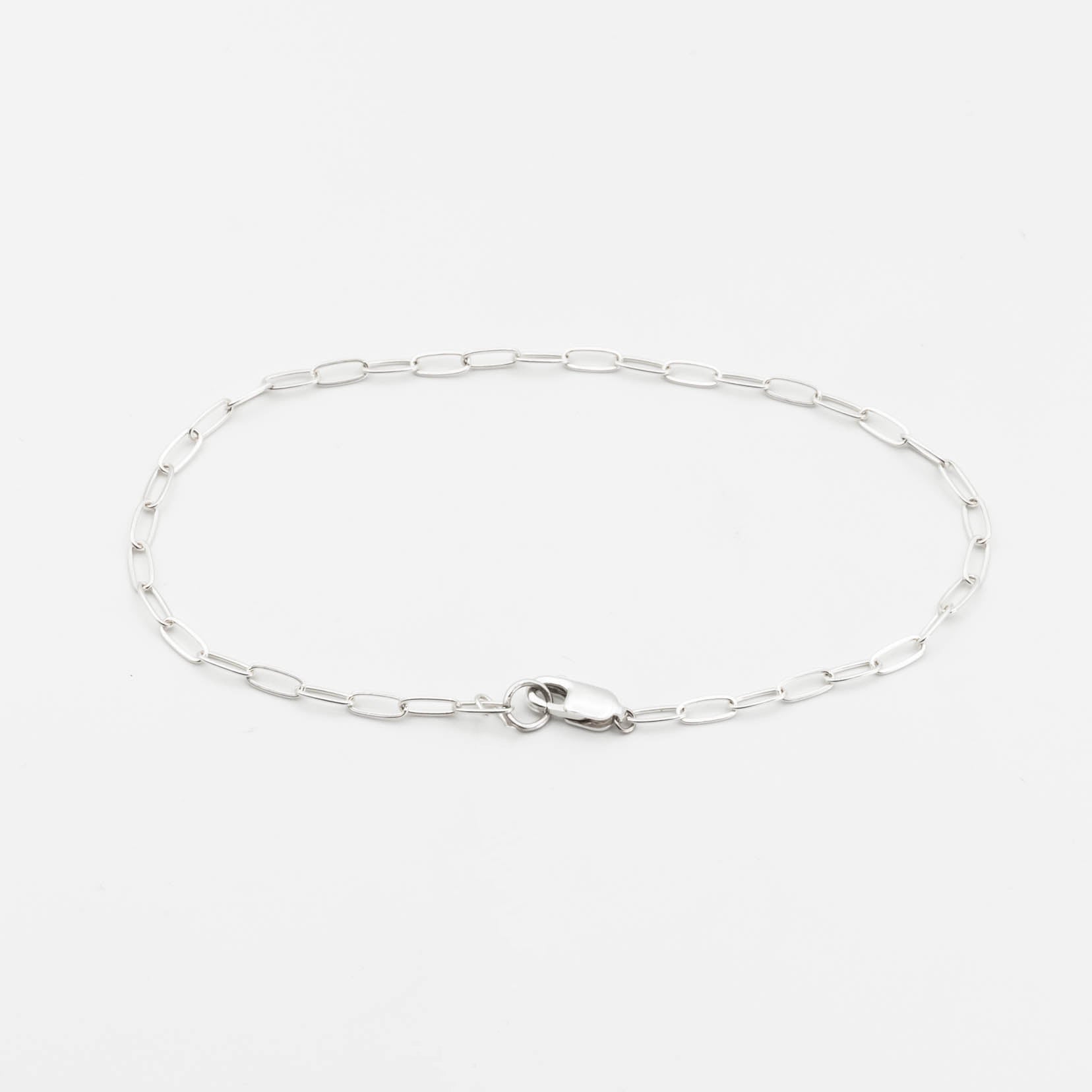 Paperclip Chain Anklet