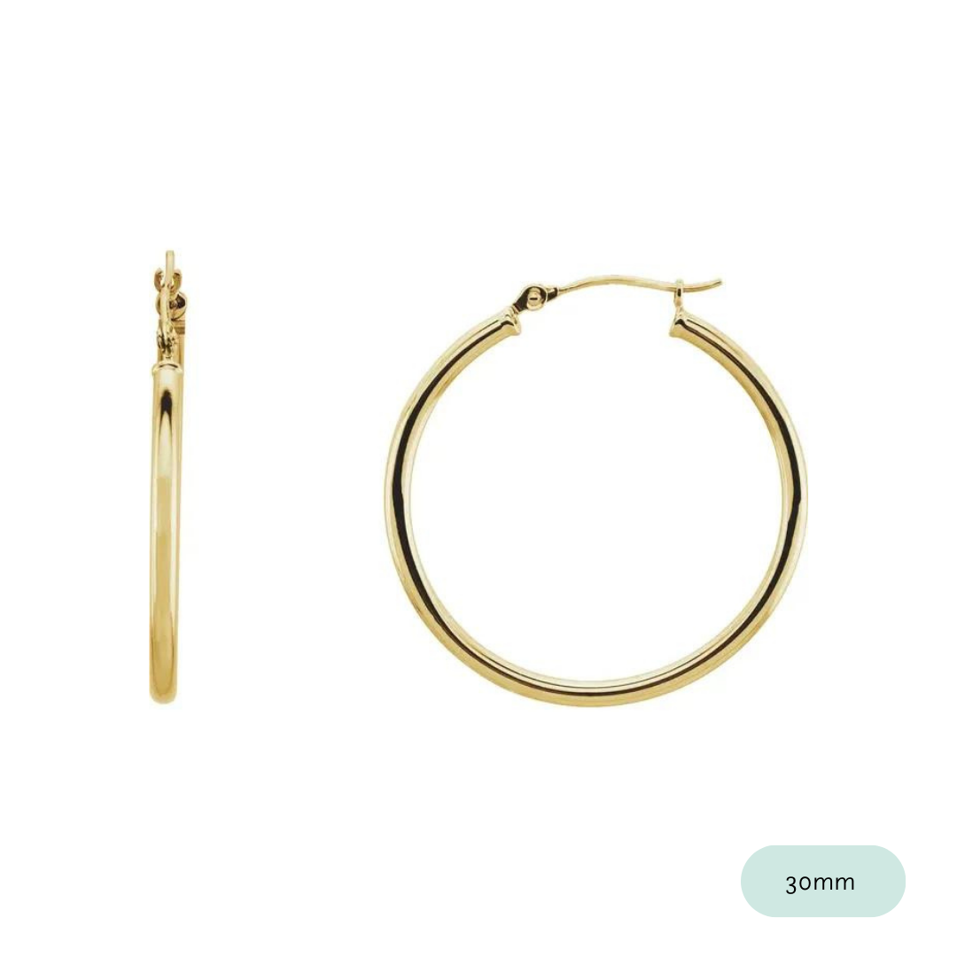 Hinged Hoop Earrings