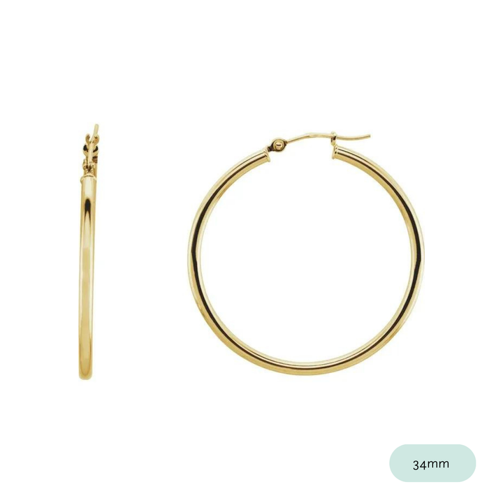 Hinged Hoop Earrings