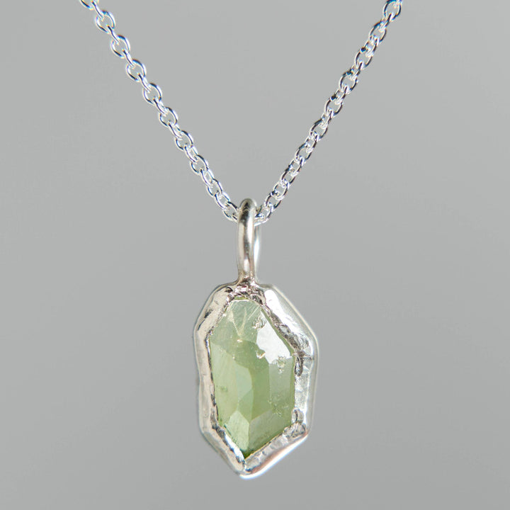 Aurora Charm | Peridot in Sterling Silver