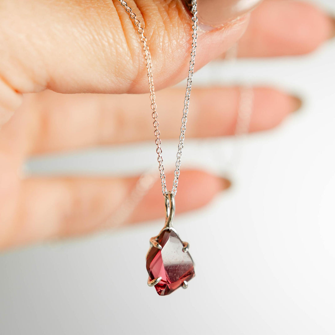 Daybreak Charm | Umbalite Garnet No. 3 | Sterling Silver