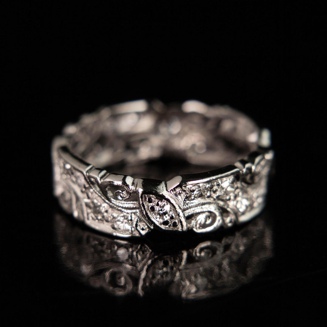 Mid Century Diamond Eternity Band | Platinum | circa 1950