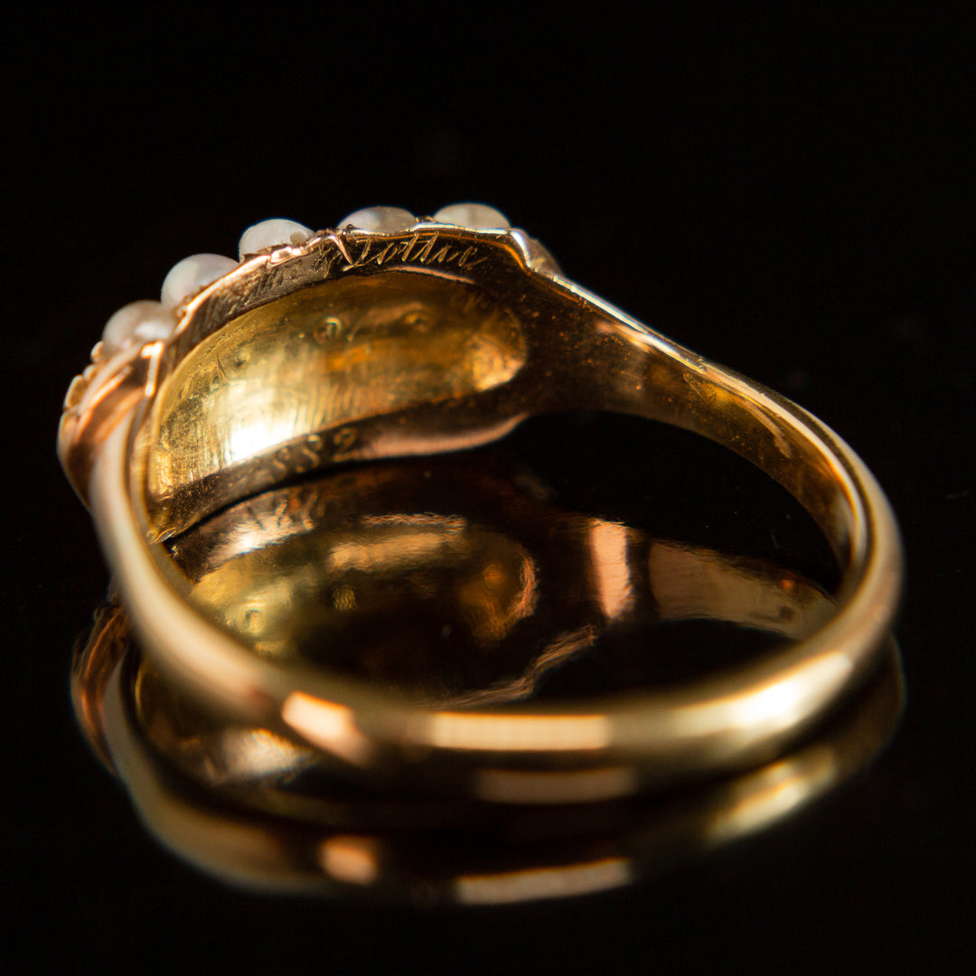 REGARD Victorian Acrostic Ring (1882)