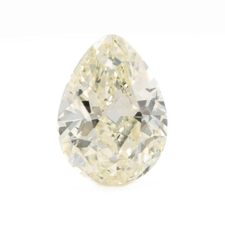 Old Mine Pear Shaped Diamond | 1.06 ct. | Nat. Light Yellow VS2