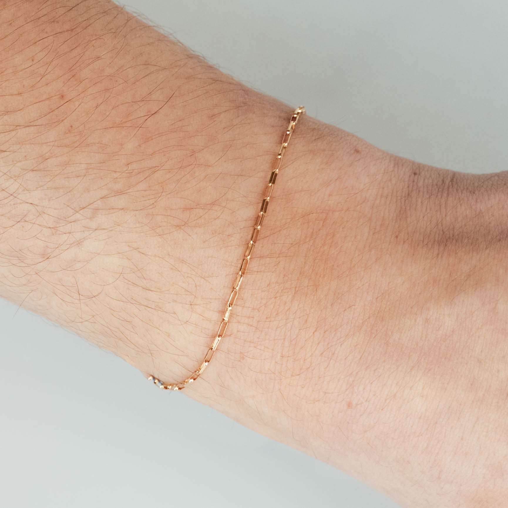 Baby Paperclip Chain Bracelet