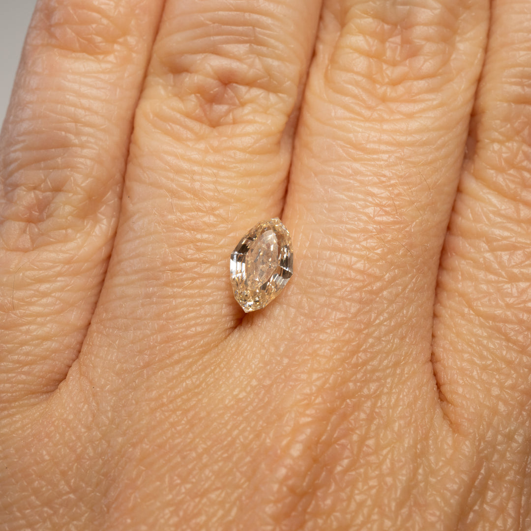 Geometric Marquise Champagne Diamond | 1.5 ct. | Canada Origin