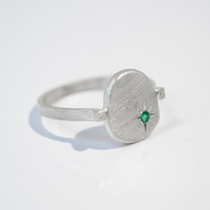 Celestial Relic Ring in Sterling Silver