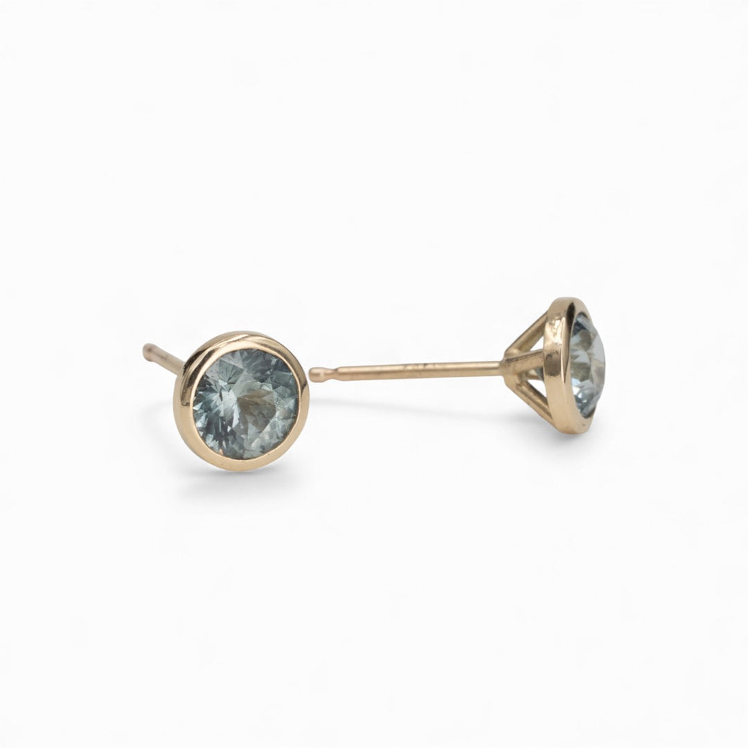 Gleam Sapphire Studs