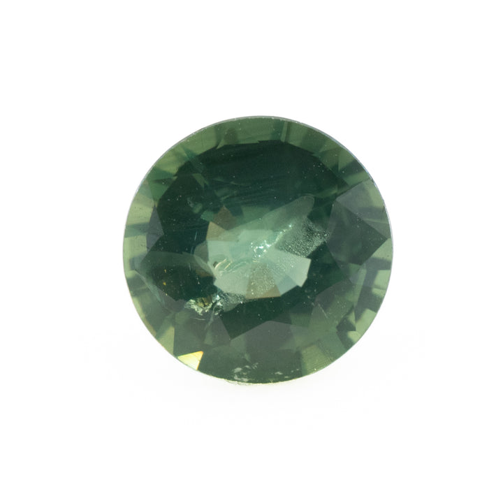 Green Round Brilliant Sapphire | 1.54ct | Australia