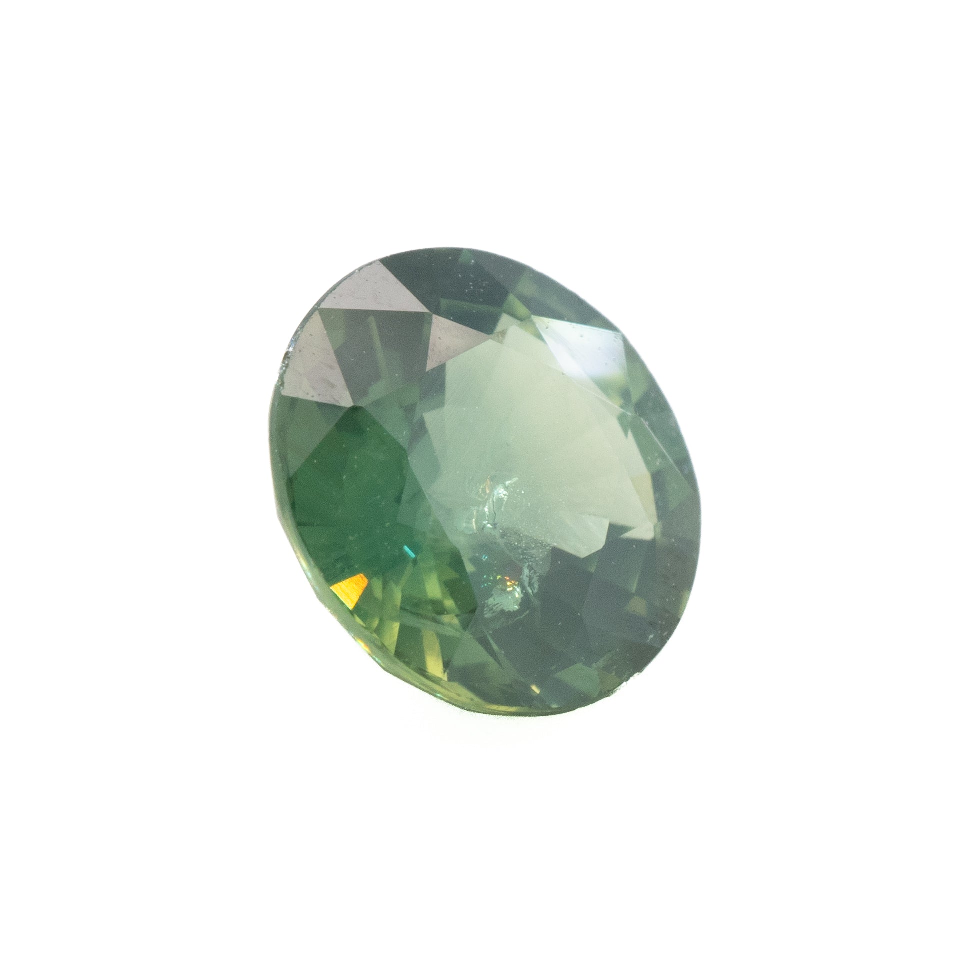 Meadowlight | Round Brilliant-Cut Green Sapphire, 1.54 ct (Australia)