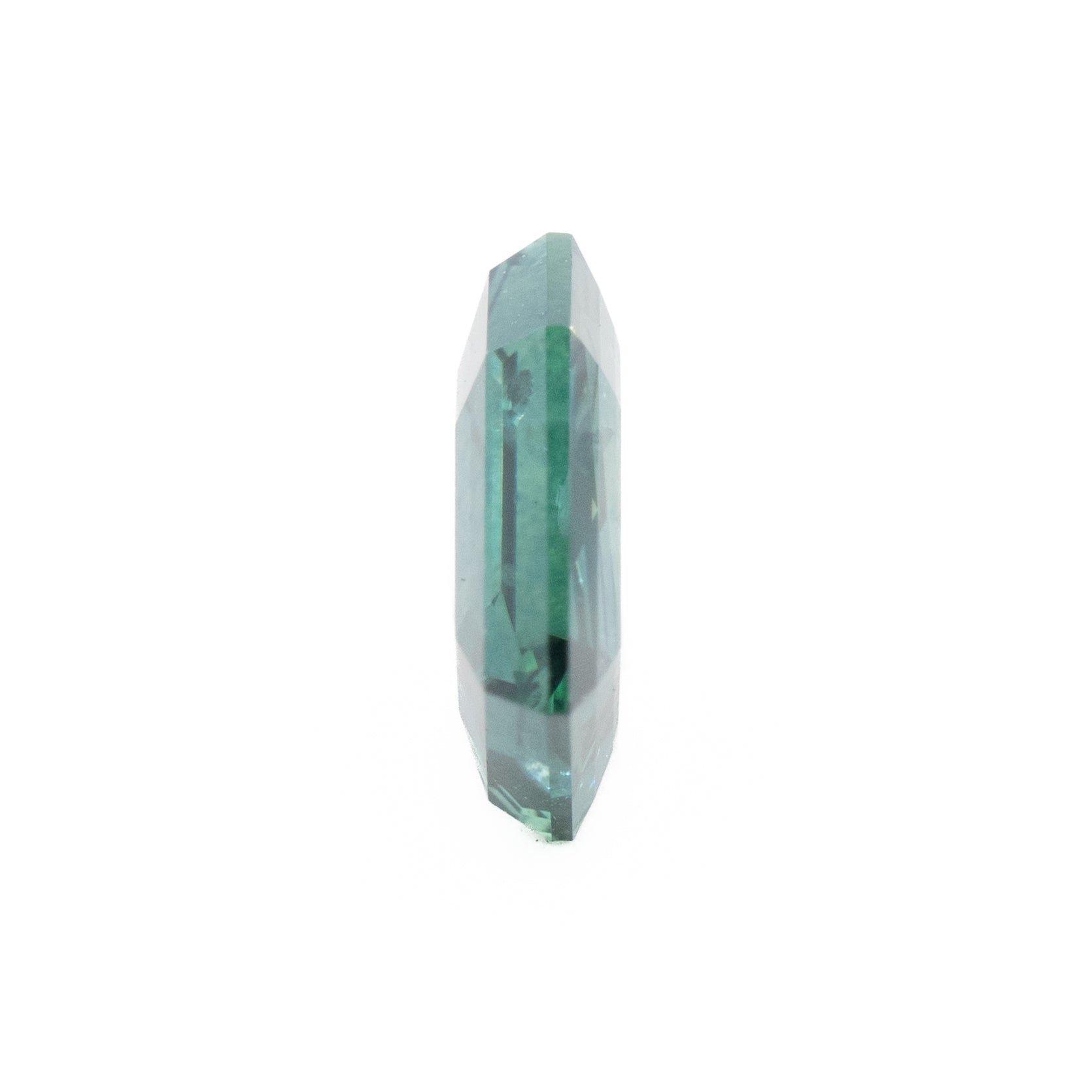 Dark Blue/Teal Hexagon Sapphire | 1.75ct