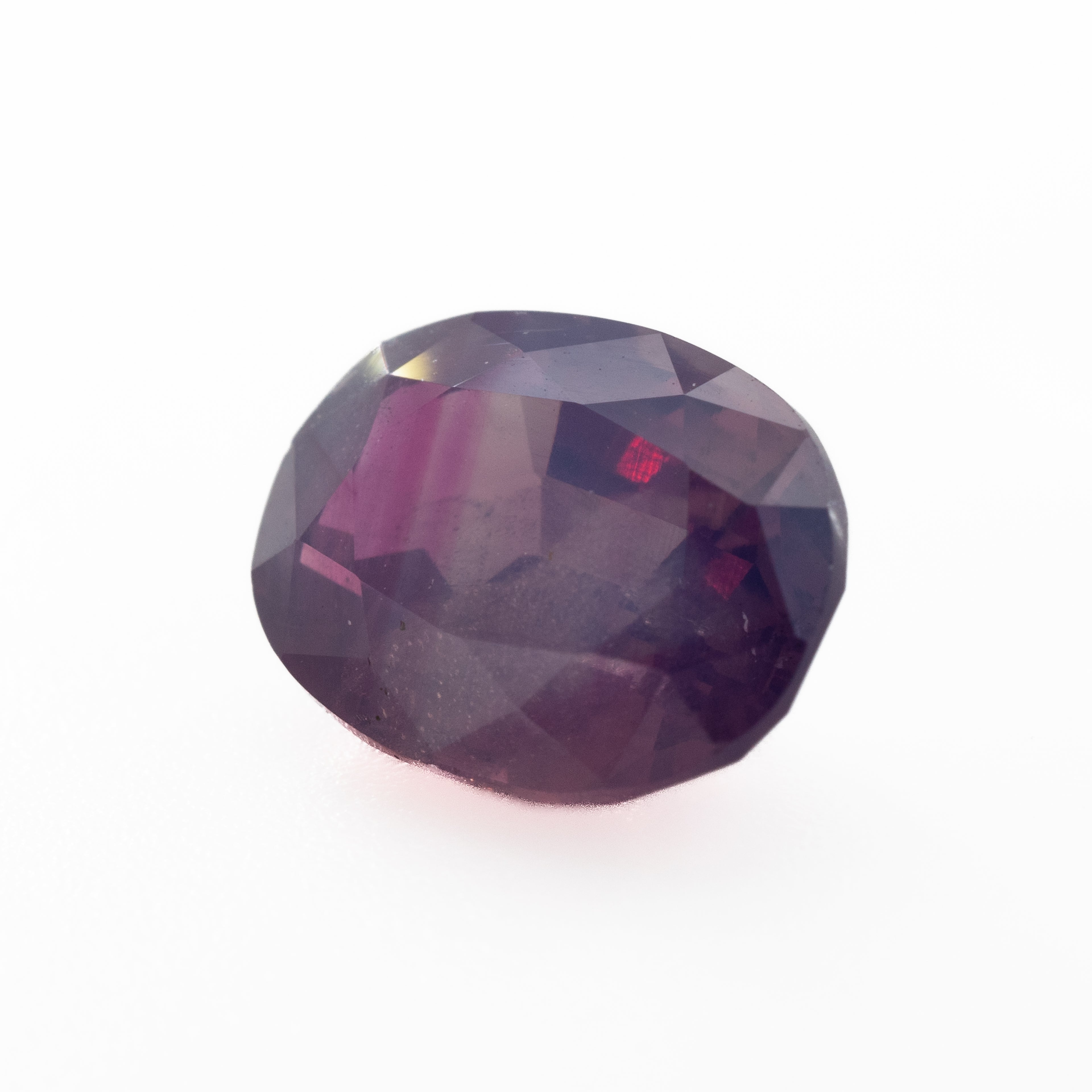 Oval Purple Sapphire | 2.89ct | Unheated, Kashmir Origin