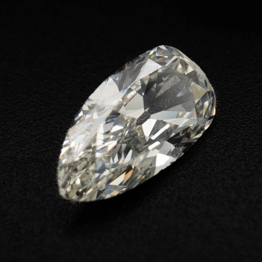 Vintage Pear Brilliant Cut Diamond | 1.53ct | I SI1
