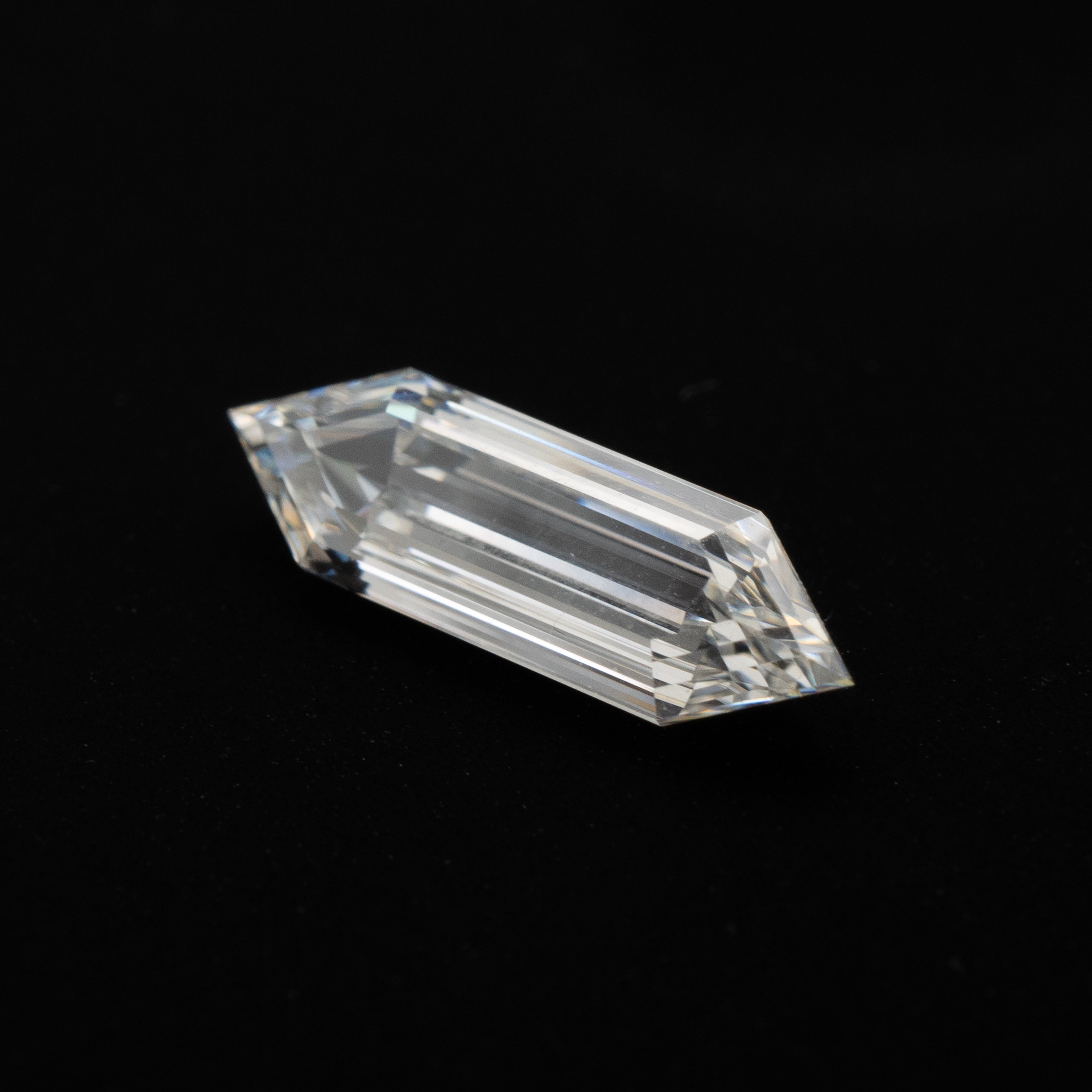 Hexagon Step Cut Diamond | 0.78ct | E VVS2 | Canada Origin