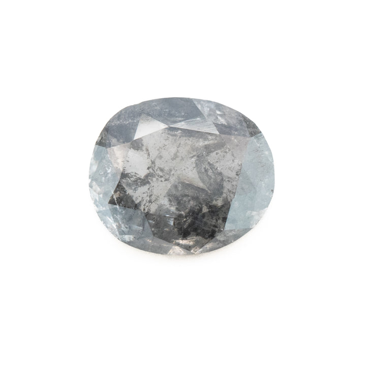Oval Double-Cut Salt + Pepper Diamond | 1.08 ct.