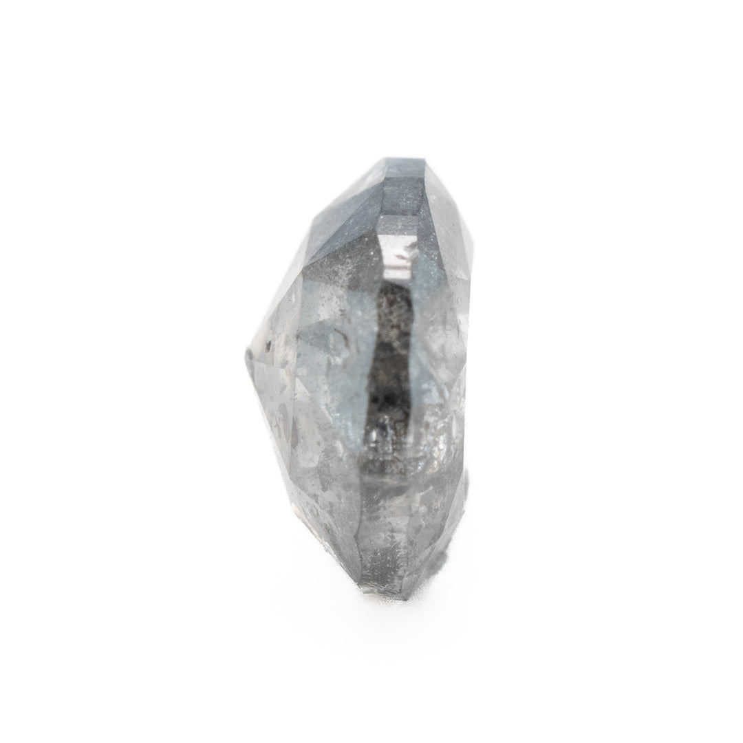 Oval Double-Cut Salt + Pepper Diamond | 1.08ct