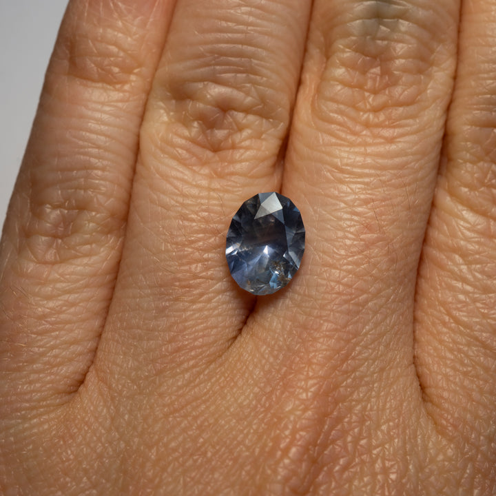 Light Blue Oval Sapphire | 3.7 ct. | Songea Mine Origin