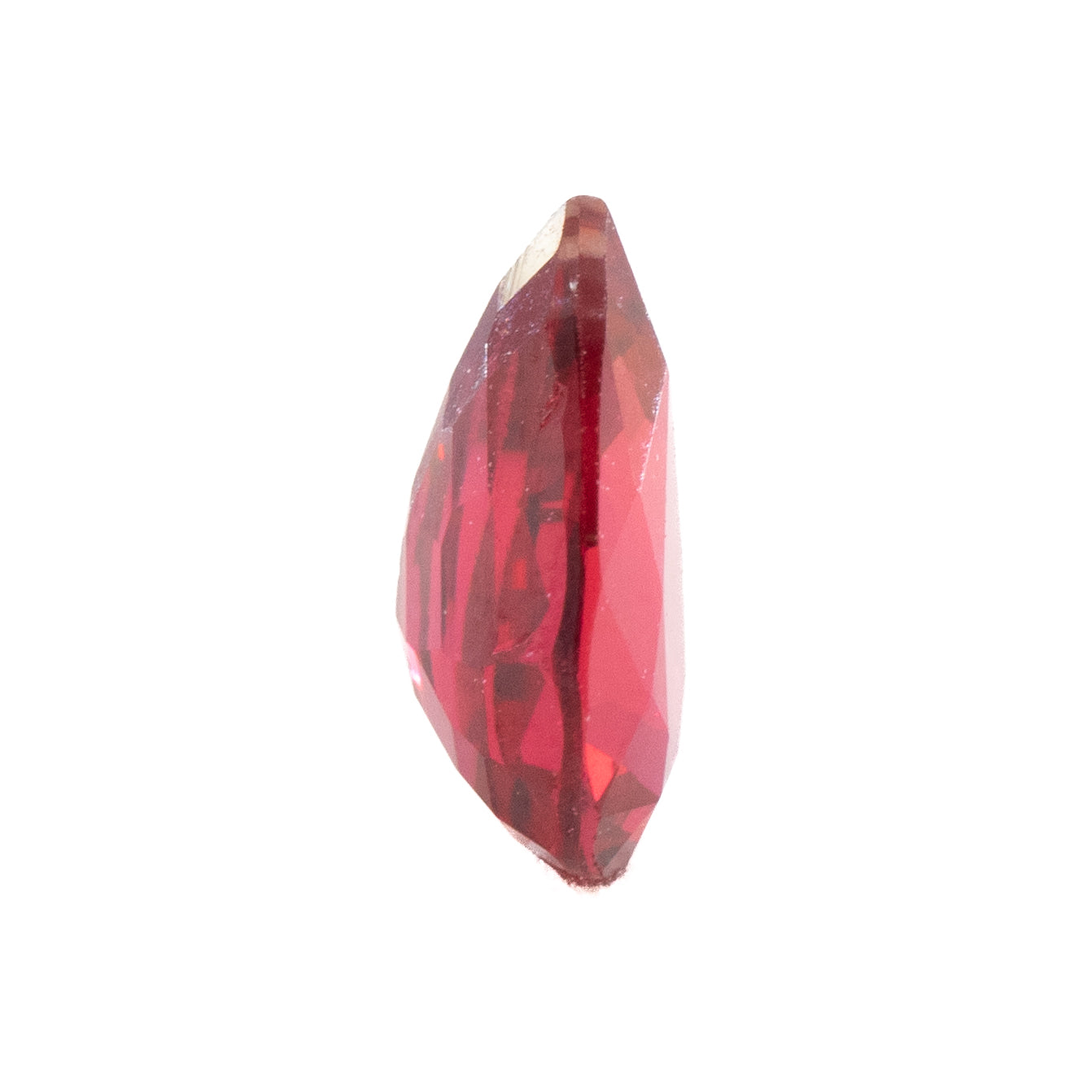 Crimsonflare | Pear Brilliant-Cut Ruby, 0.59 ct