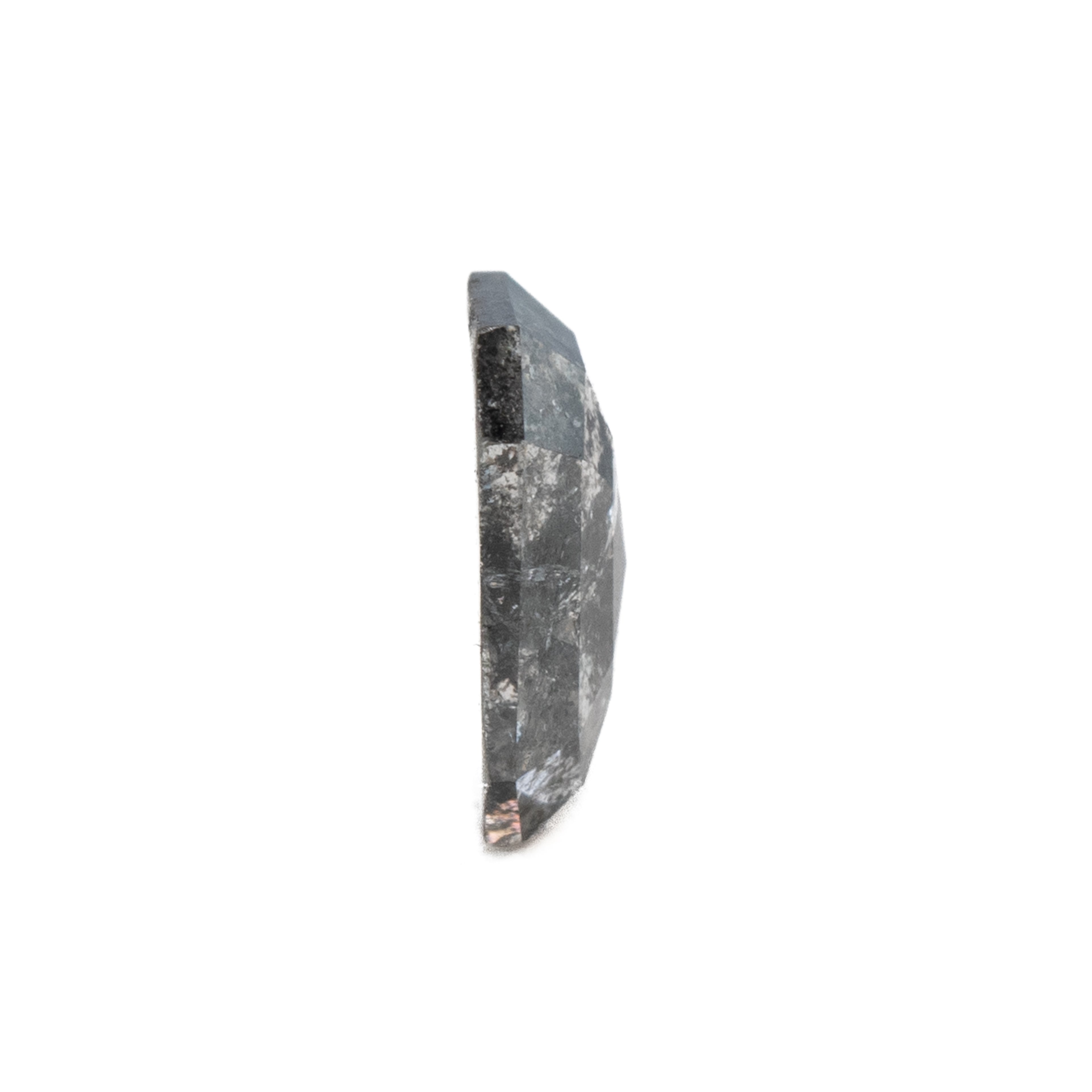 Cut Corner Rectangle Rose Cut Salt + Pepper Diamond No.2 | 0.49ct