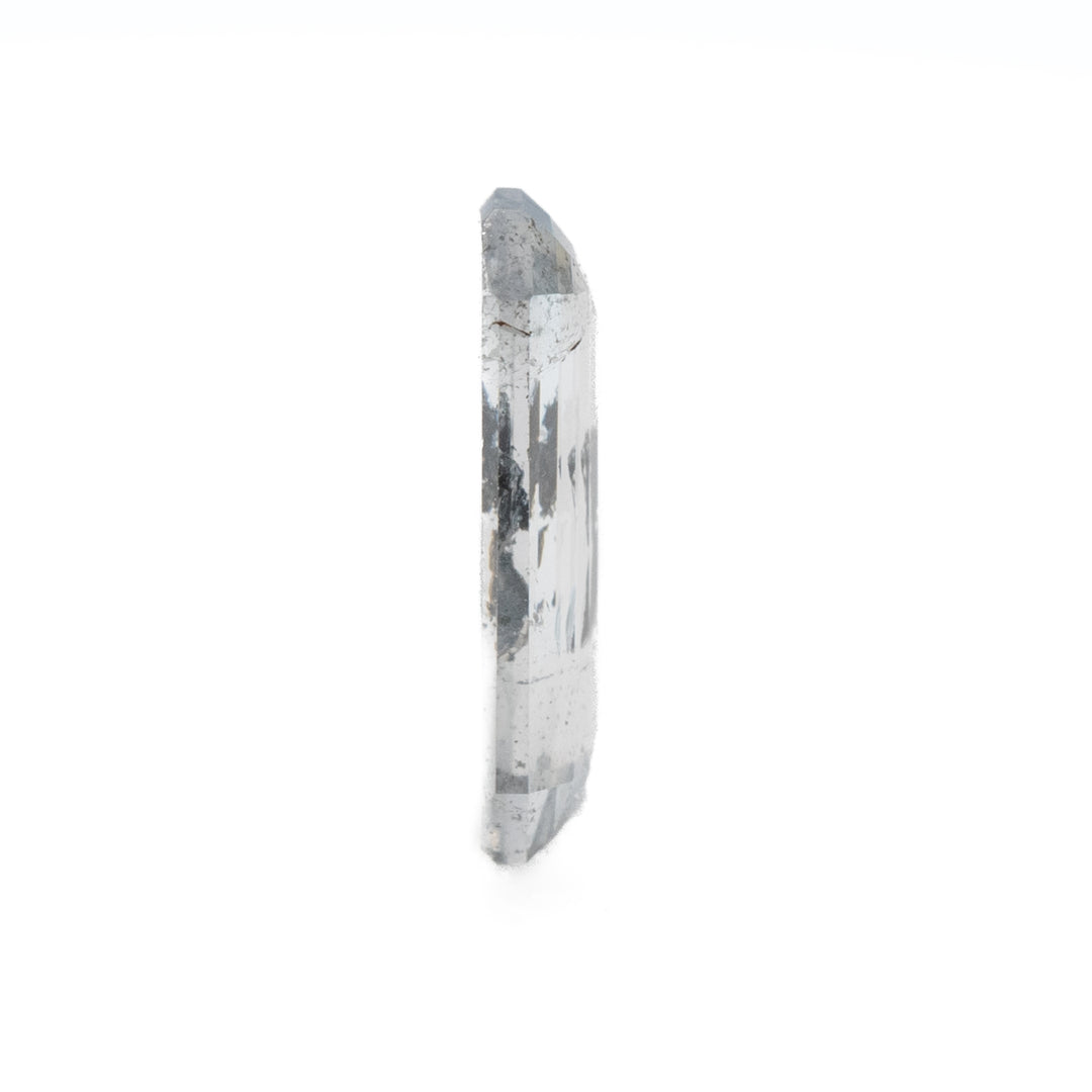 Rectangular Rose Cut Salt + Pepper Diamond | 0.62ct