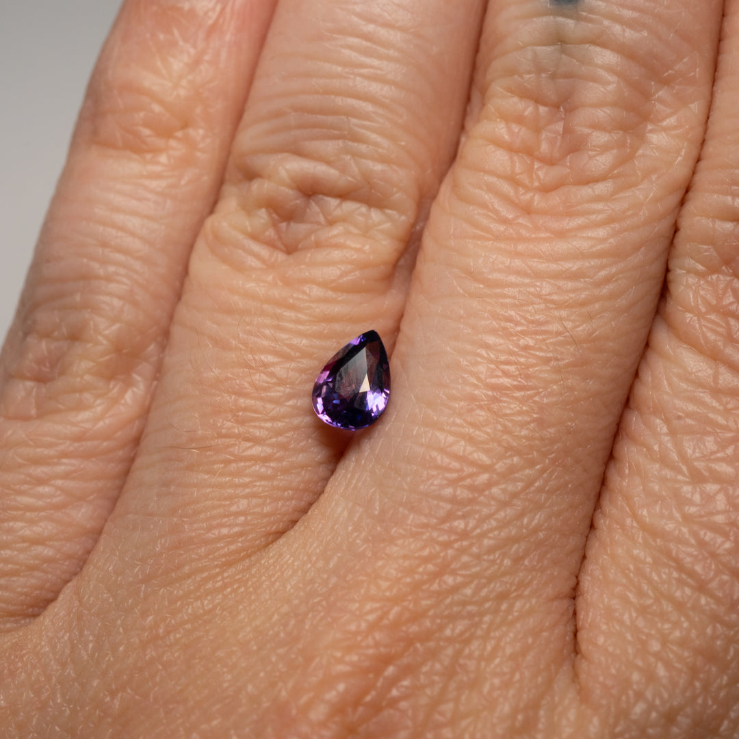 Pink-Purple Sapphire | 0.96ct | Songea, Tanzania Origin