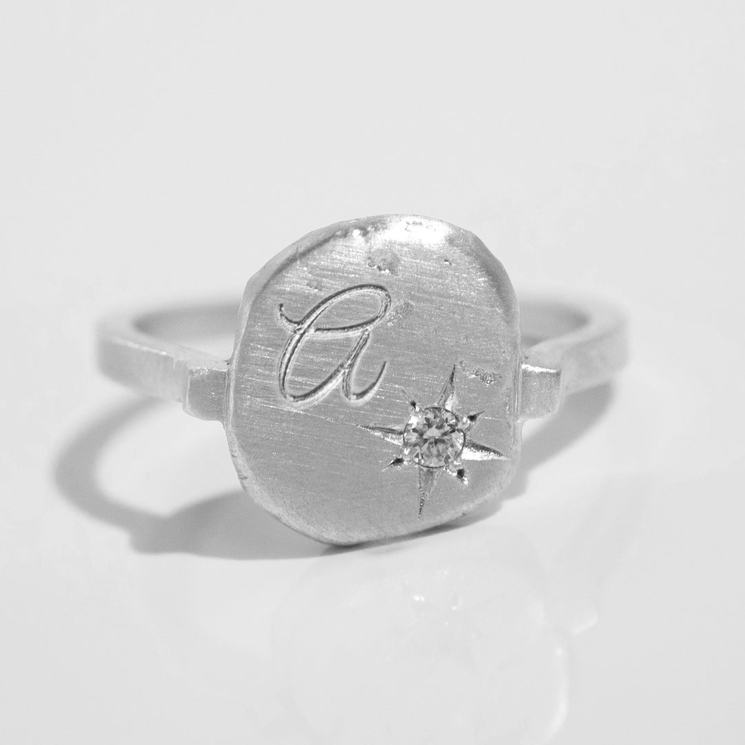 Celestial Relic Ring in Sterling Silver