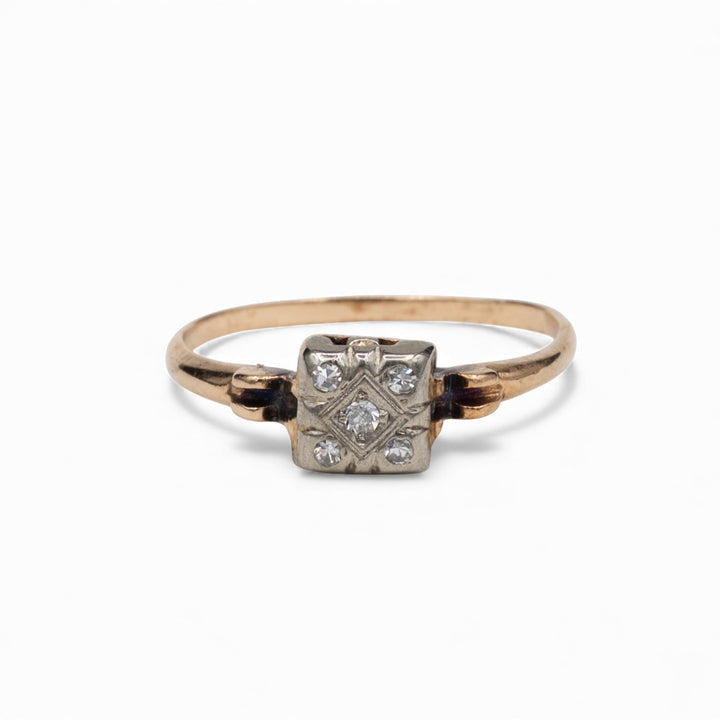 The Deco Charm Ring