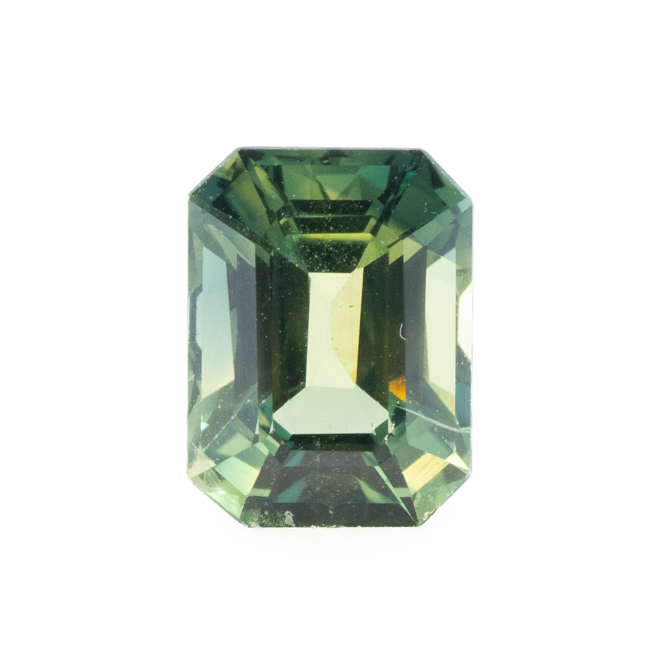 Sylvan | Emerald-Cut Green-Blue Sapphire, 2.02 ct