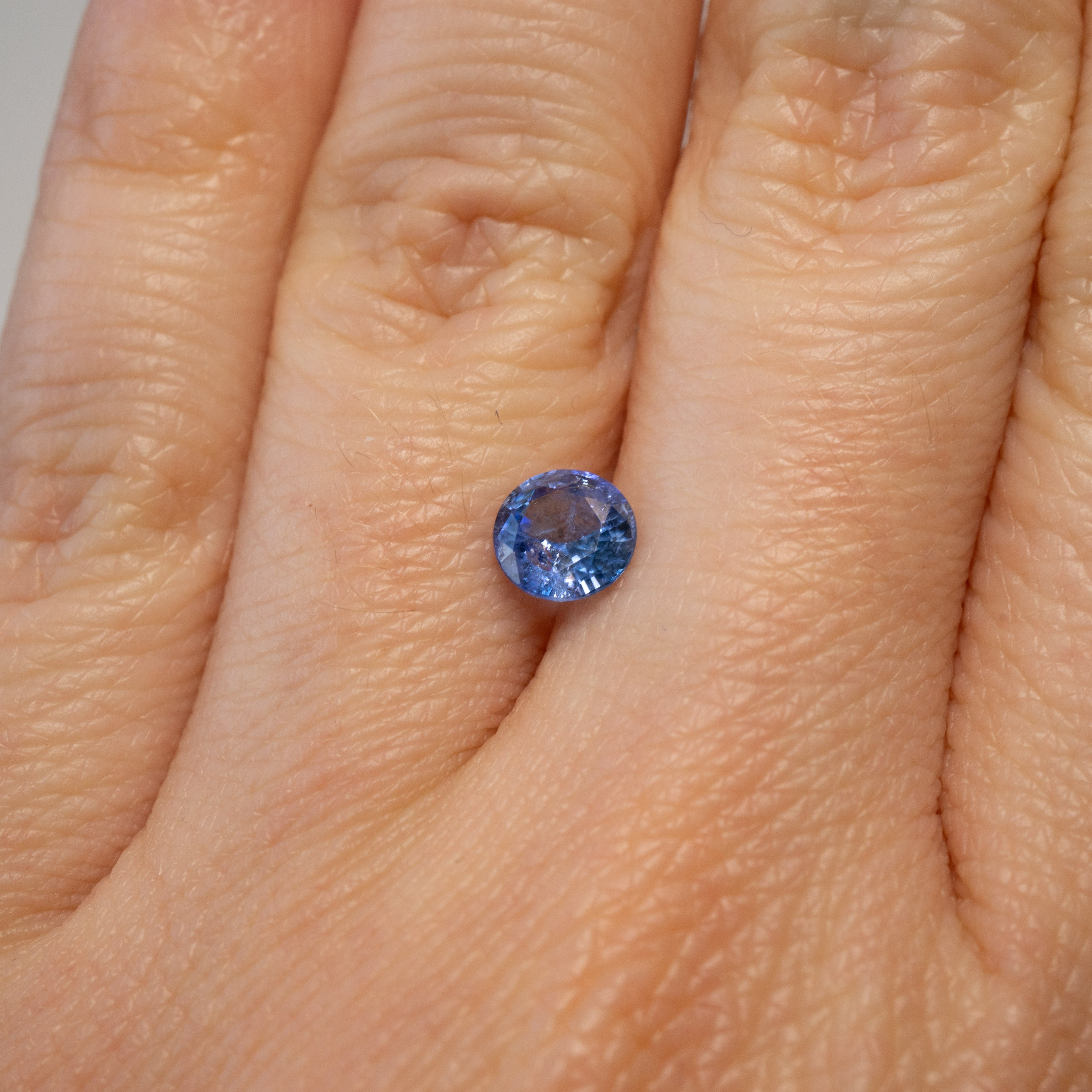 Nerida | Loose Round Blue Sapphire, 0.88 ct (Sri Lanka Origin)
