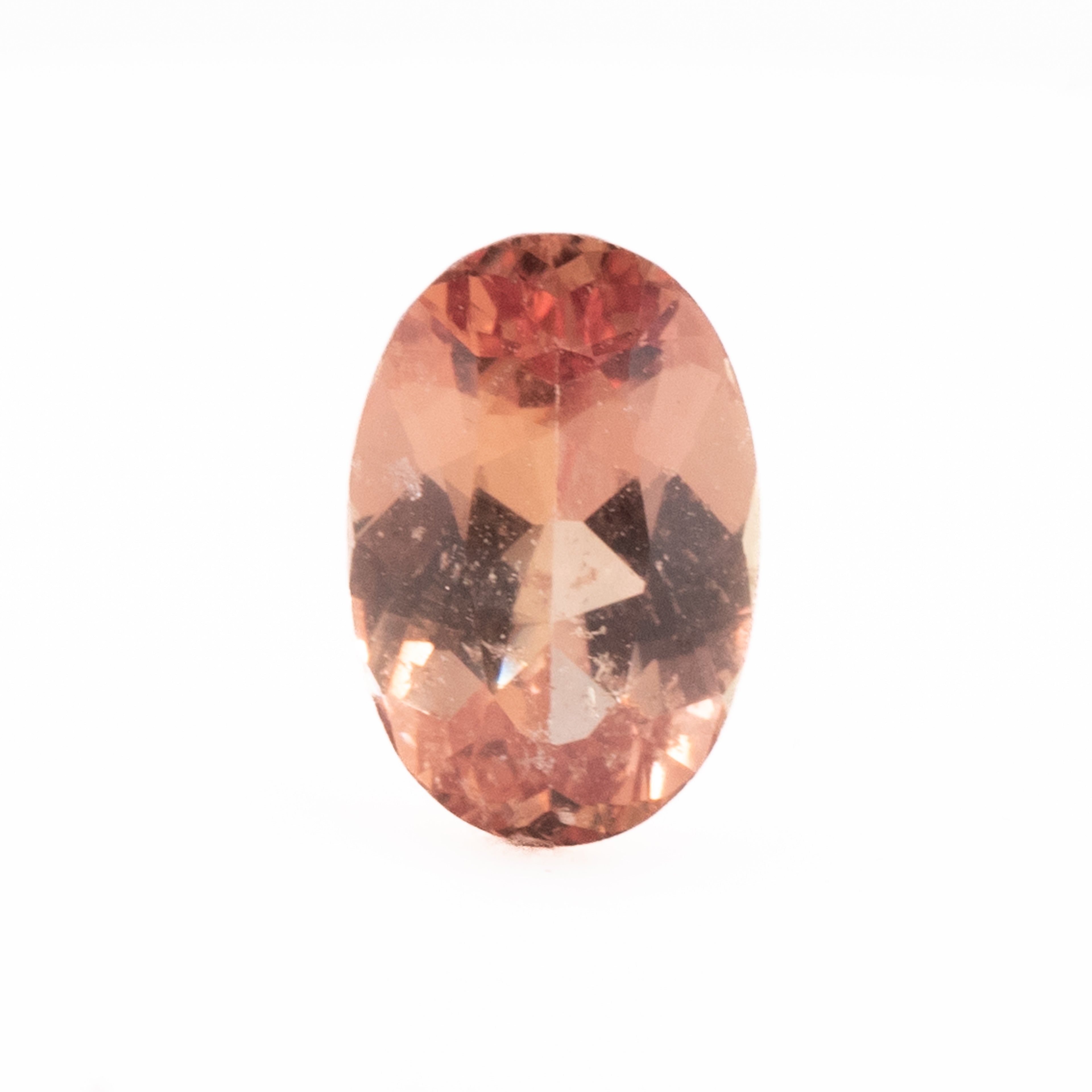 Solstice | Oval Brilliant-Cut Orange Sapphire, 1.01 ct (Sri Lanka)