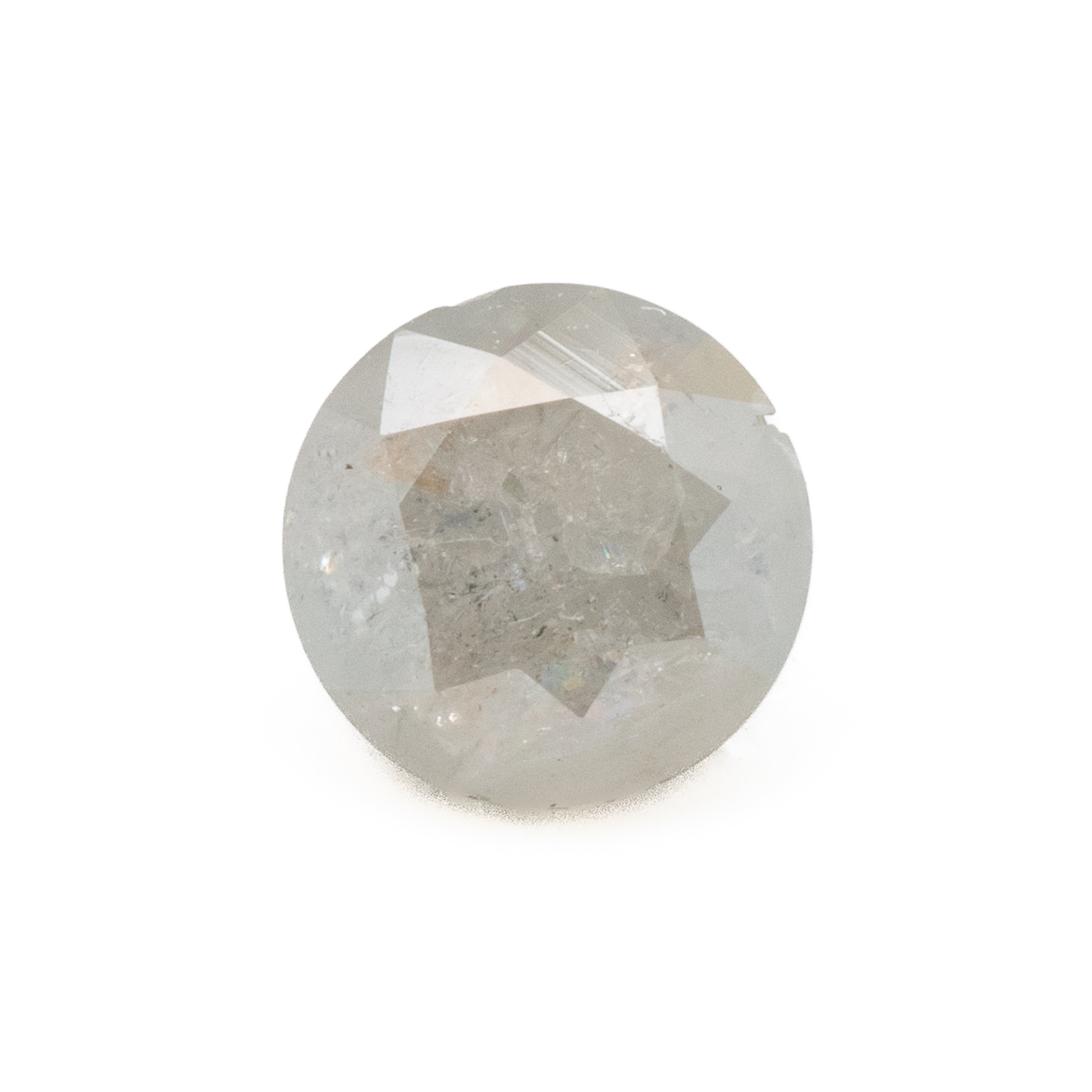 Round Brilliant Salt + Pepper Diamond | 0.29ct