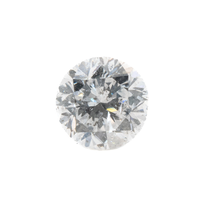 Round Brilliant Salt + Pepper Diamond | 0.58ct | Canada Origin