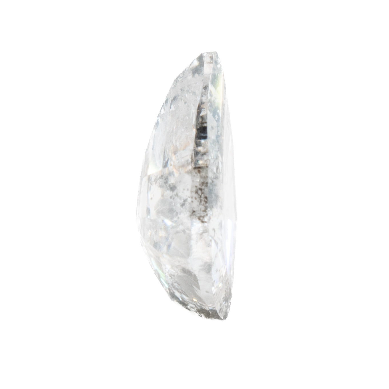 Shield Rose Cut Salt + Pepper Diamond | 0.82ct | Canada Origin