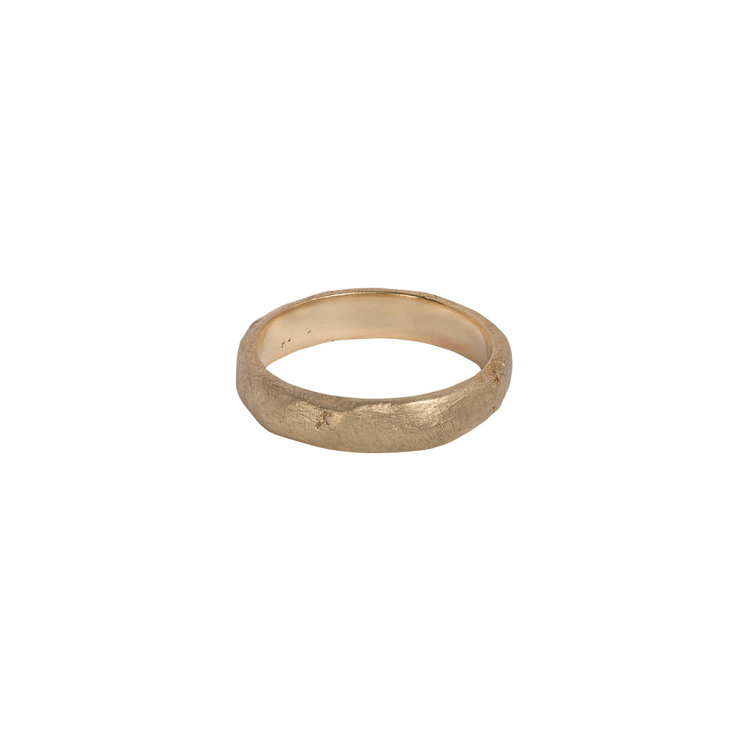 Sandcast Ring | 4mm