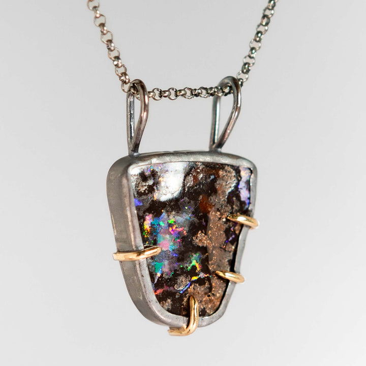 Fortitude Necklace - Boulder Opal