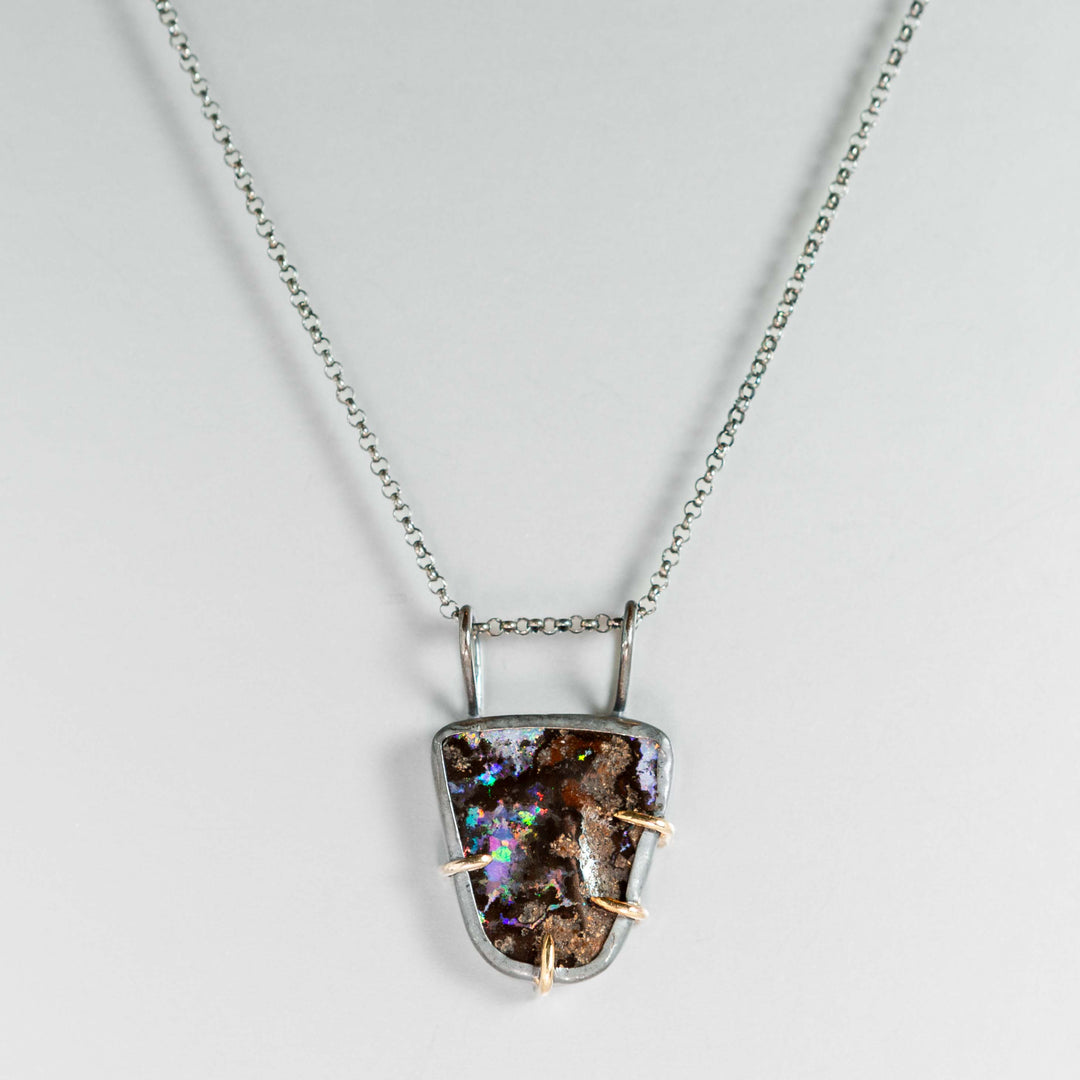 Fortitude Necklace - Boulder Opal