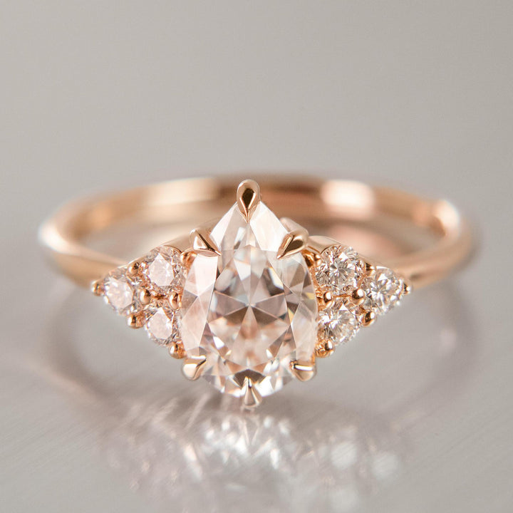 Holly Ring with Moissanite