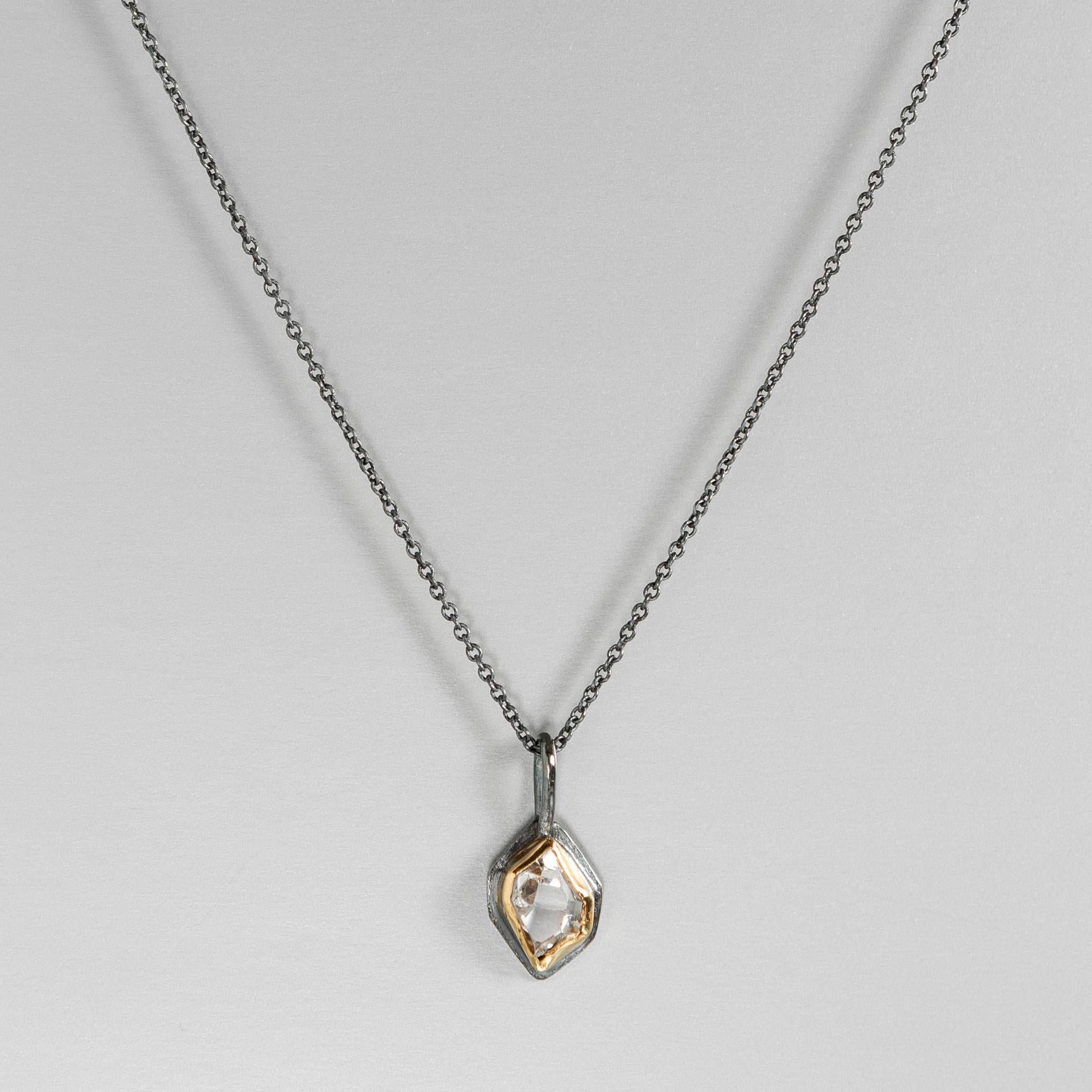 Glacier Classic Charm | Herkimer Diamond