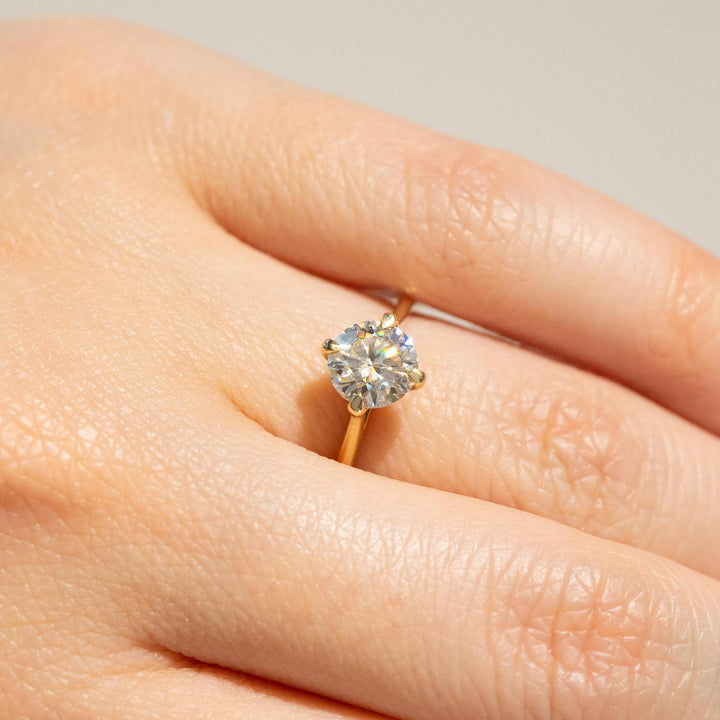 Sequoia Ring with Moissanite