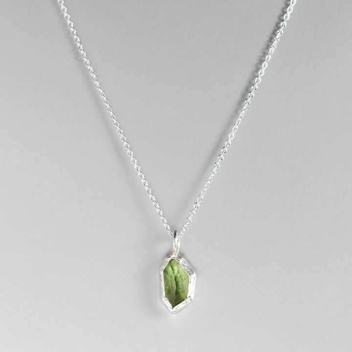 Aurora Charm | Peridot in Sterling Silver