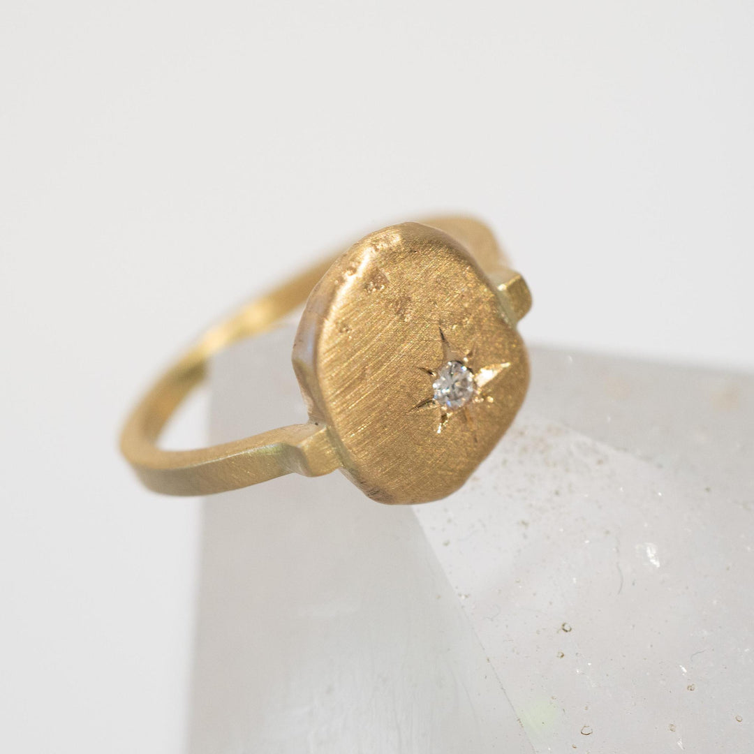 Celestial Relic Ring in 14k Gold
