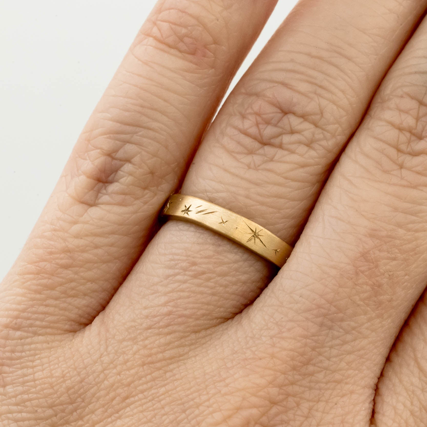 Celestial Engraved Band