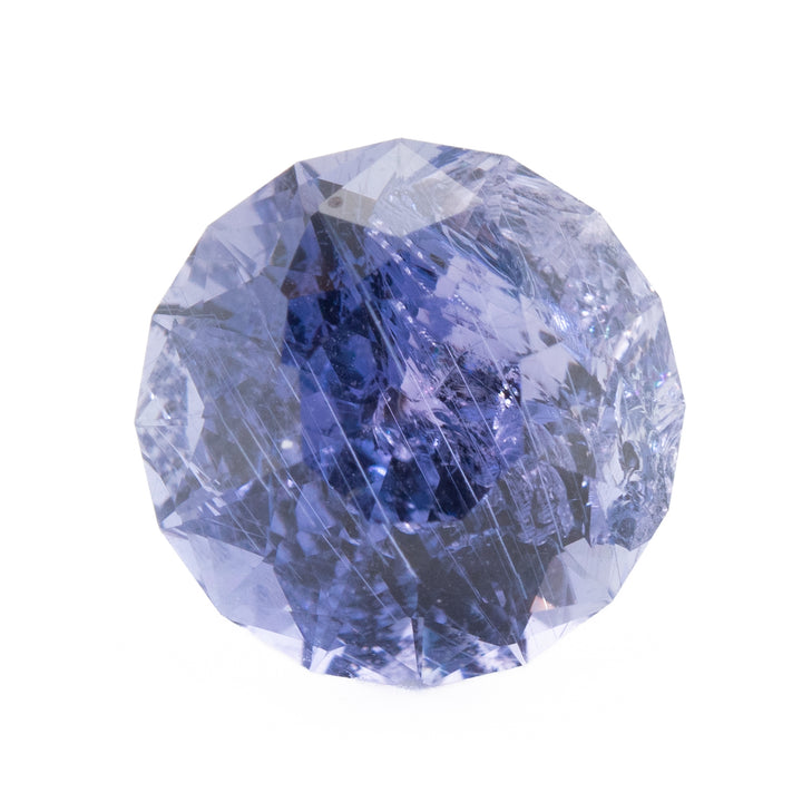 Blue-Violet Round Brilliant Sapphire | 3.54ct | Tanzania Origin, Fair Trade