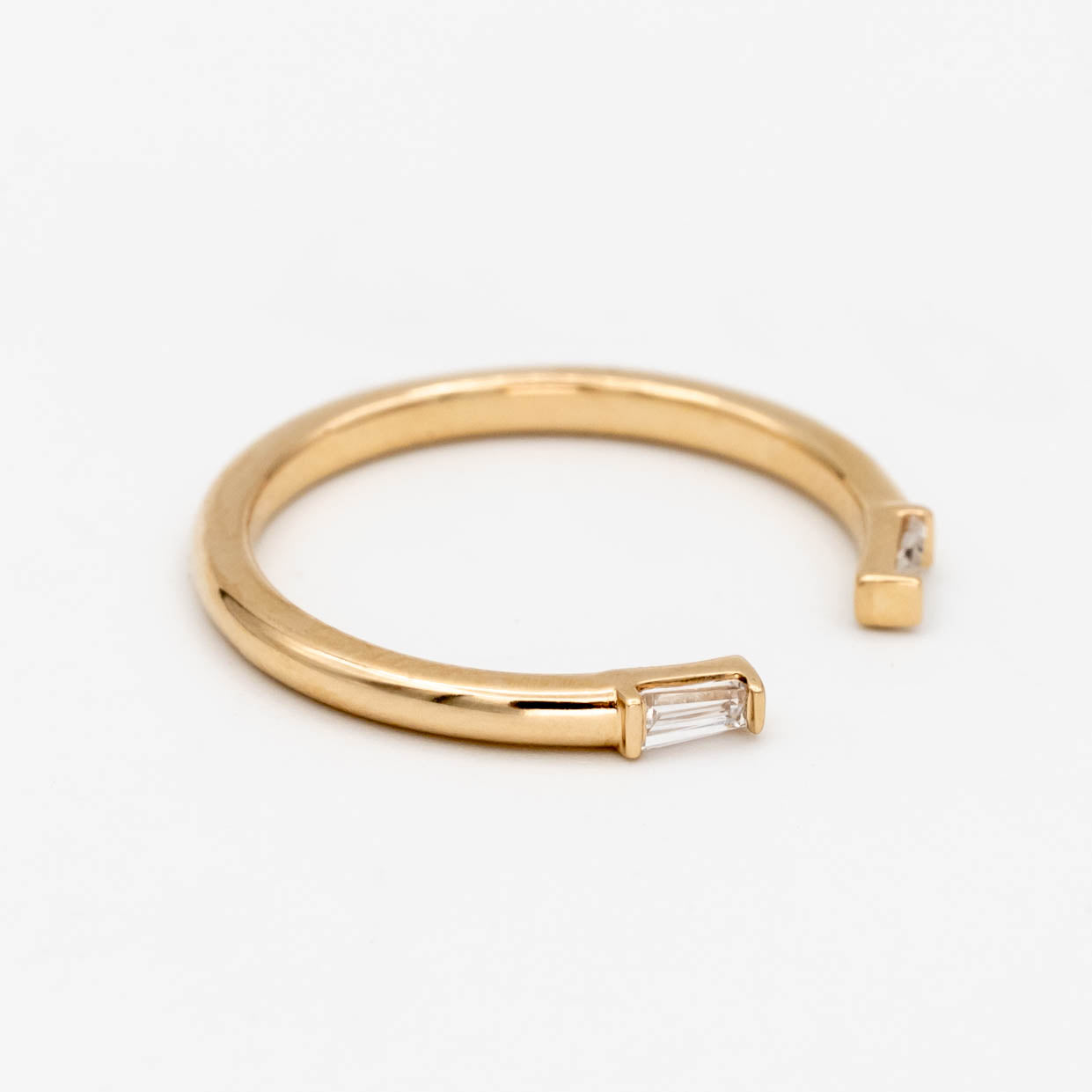 Negative Space Baguette Band