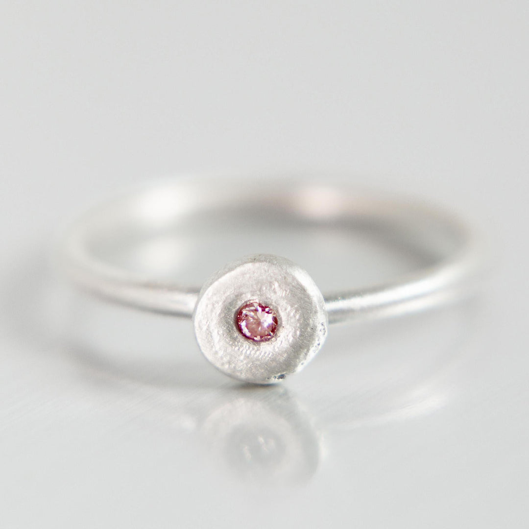 Pebble Ring in Sterling Silver