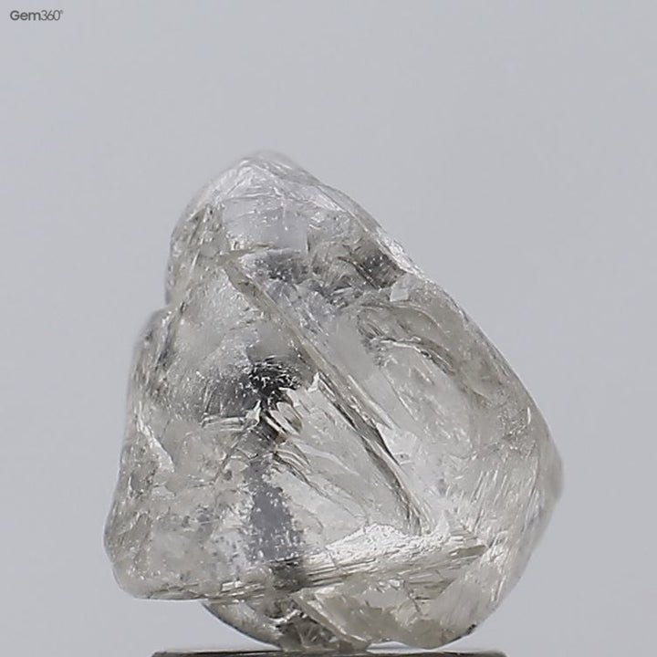 Geometric Pear Brilliant Salt & Pepper Diamond | 1.01ct | Canada Origin