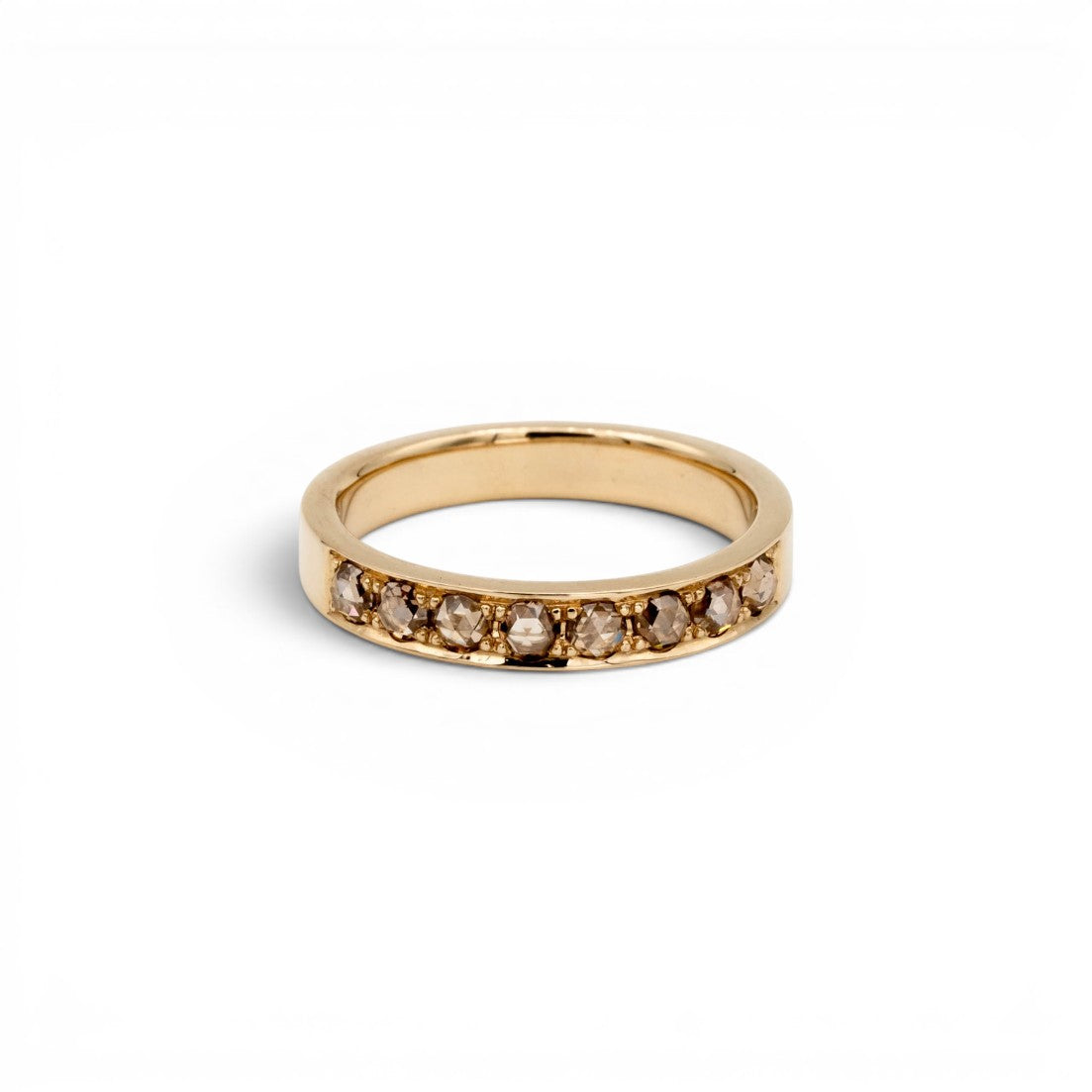Rose-cut Diamond Band
