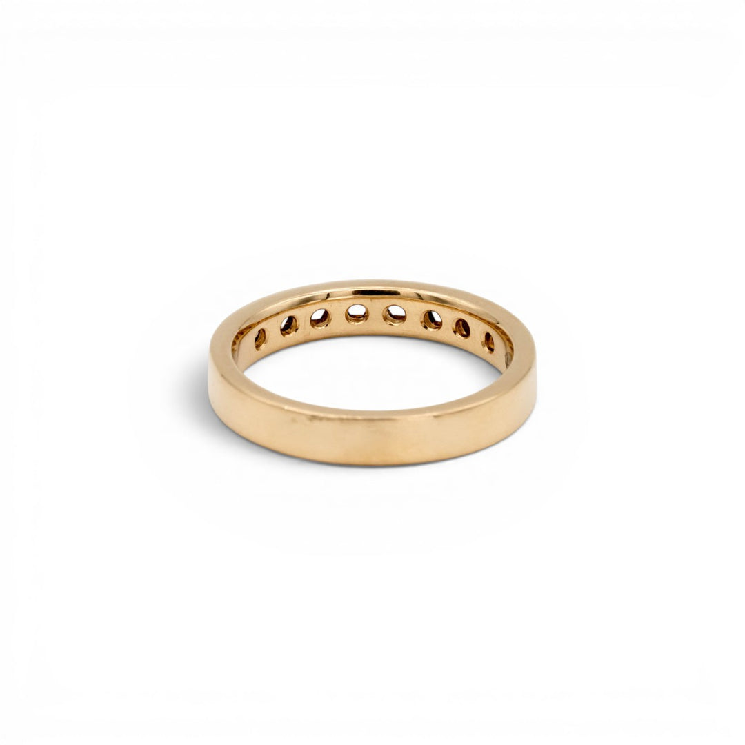 Rose-cut Diamond Band
