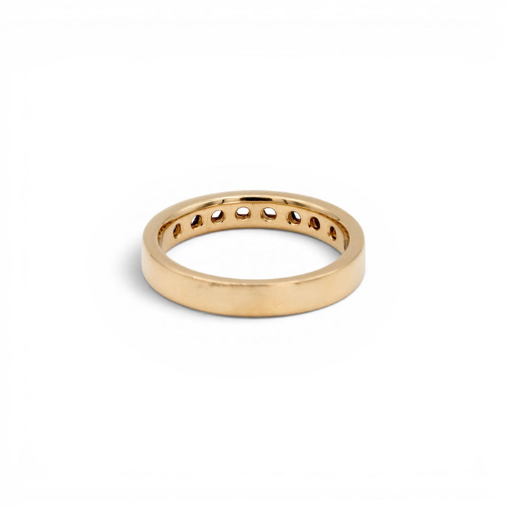 Rose-cut Diamond Band